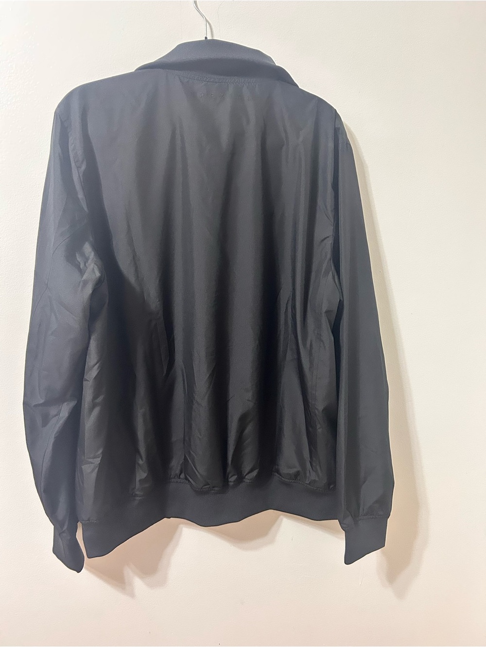 adidas Black Men's Lightweight Windbreaker Jacket - Picture 6 of 14